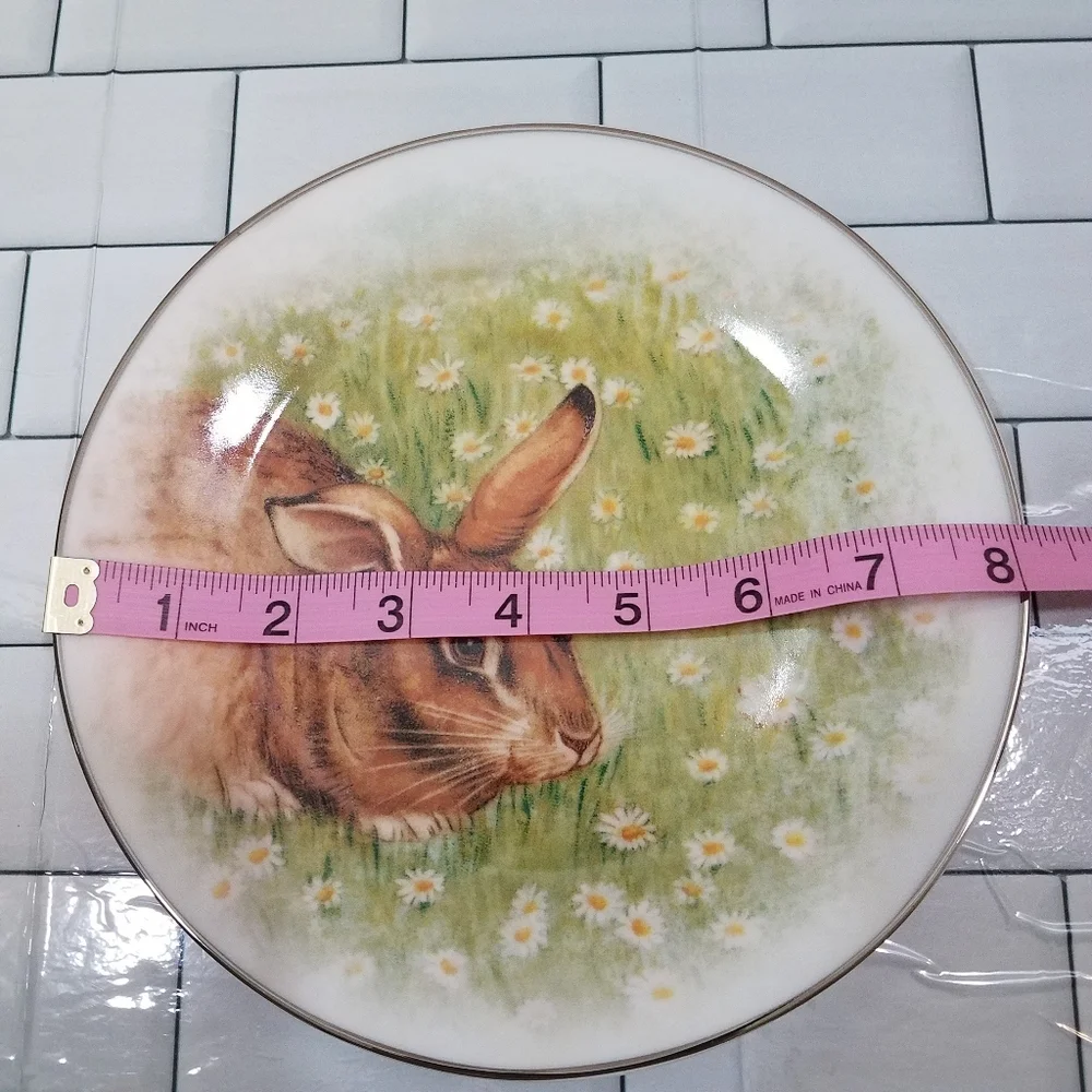Pottery Barn Bunny Plate 8 Inch